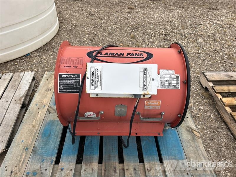 Flaman Fans FCJ1831 3 hp Aeration Fan 穀物乾燥機