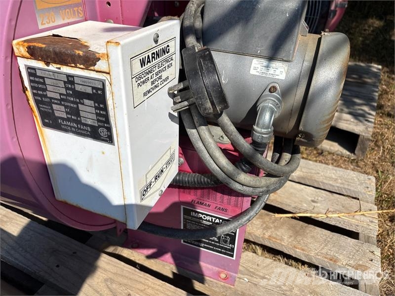 Flaman Fans FJA18-3-1 3 hp Aeration Fan 穀物烘乾機
