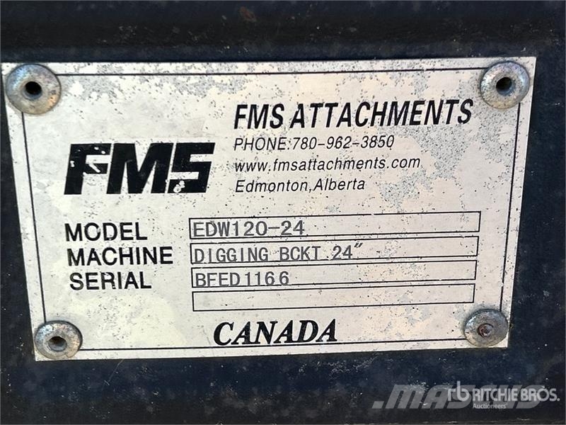 FMS 24 in Q/C Digging Excavator Bucket دلاء