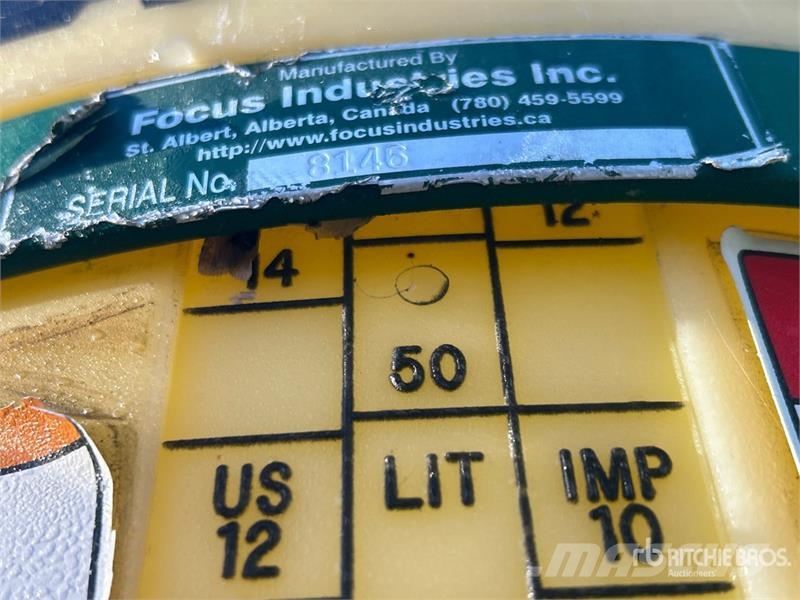  Focus Industries Ltd. Handler I 14 gal Chemical Ha Ostale poljoprivredne mašine