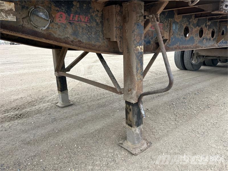 Fontaine 32 ft Super B-Train Flatbed Trailer Remorque ridelle