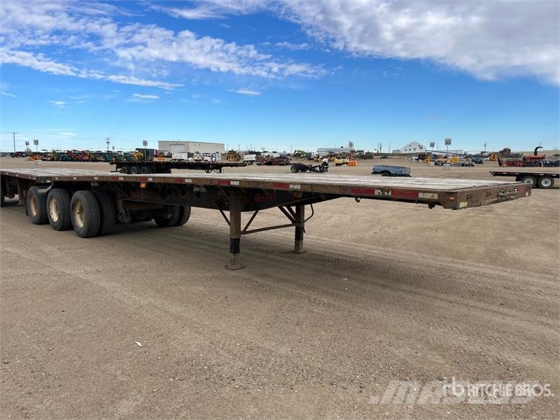 Fontaine 32 ft Super B-Train Flatbed Trailer Remorque ridelle