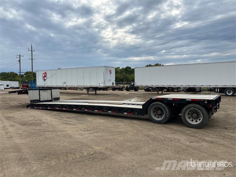Fontaine 35 ton T/A Removable Gooseneck Lowboy Trailer Низкорамные прицепы