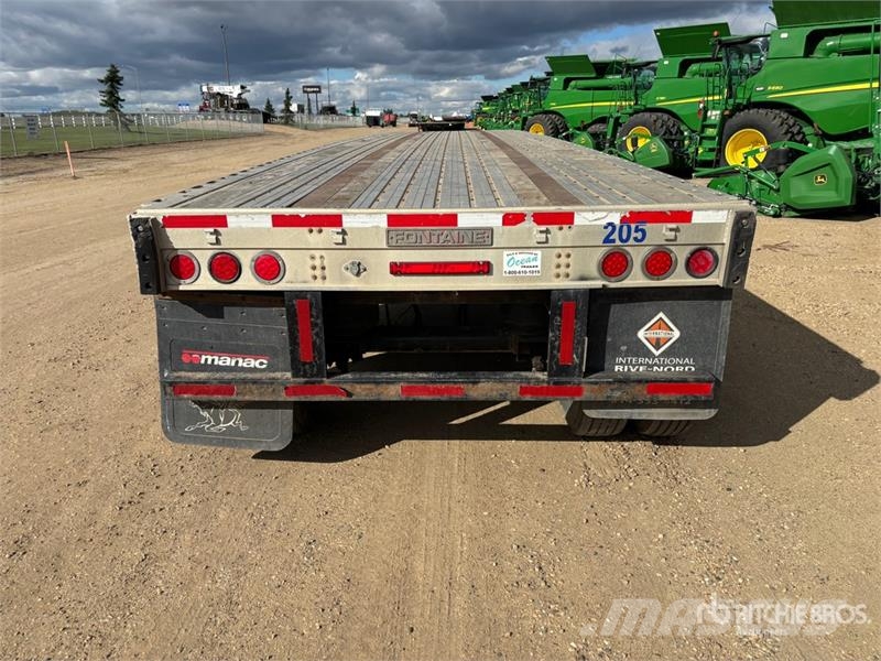 Fontaine 48 ft T/A Spread Axle Flatbed Trailer Prikolice platforme/otvoreni sanduk