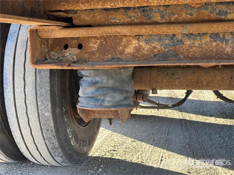 Fontaine 53 ft T/A Flatbed Trailer Vlakke laadvloer