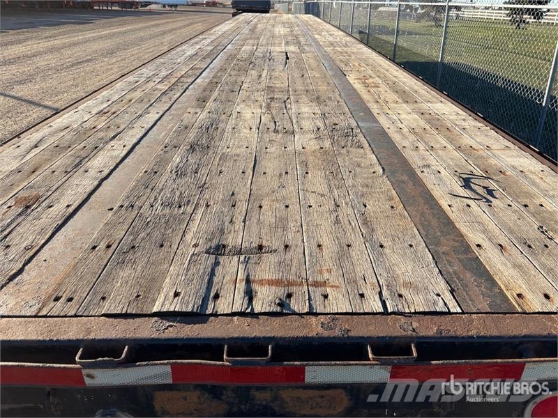 Fontaine 53 ft T/A Flatbed Trailer Vlakke laadvloer