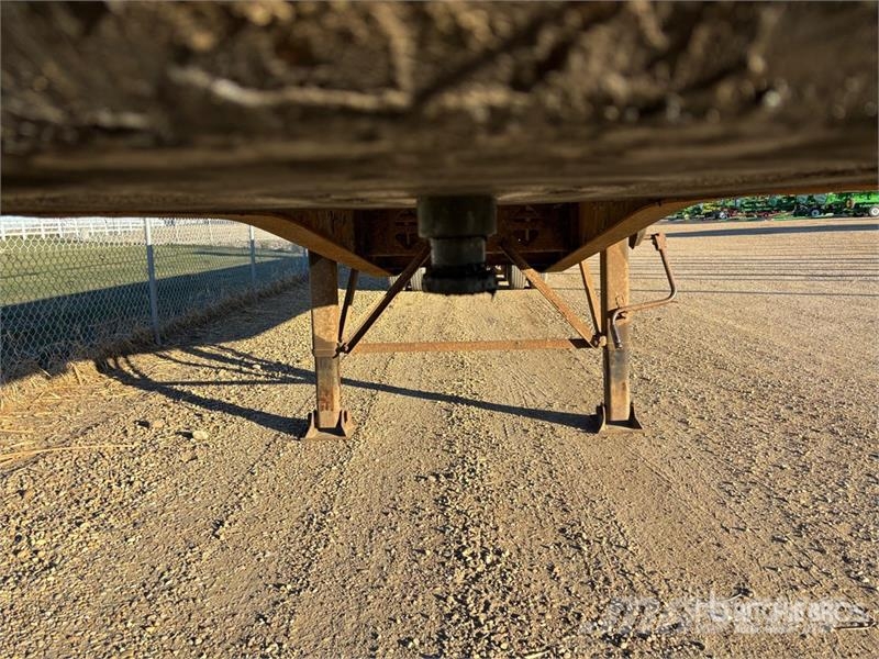 Fontaine 53 ft T/A Flatbed Trailer Vlakke laadvloer
