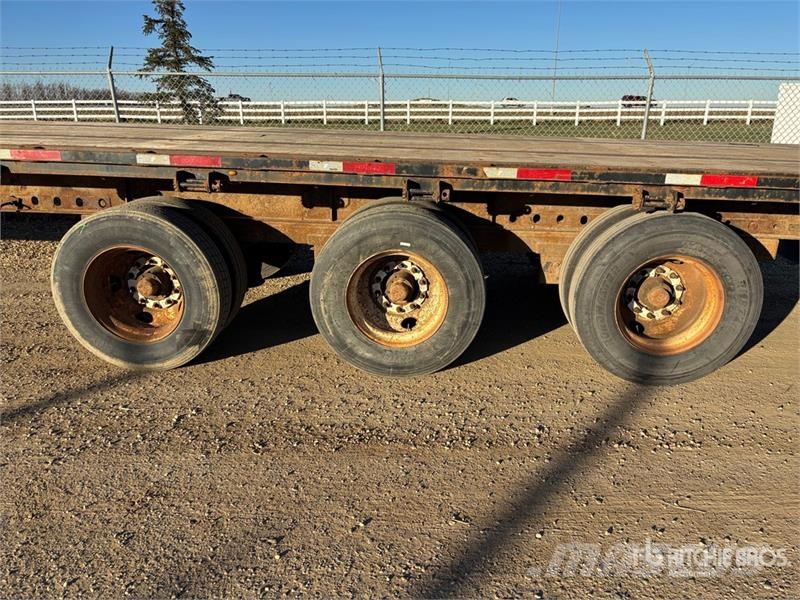 Fontaine 53 ft T/A Flatbed Trailer Vlakke laadvloer