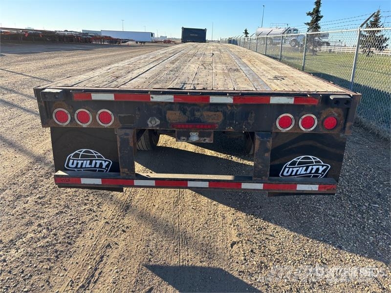 Fontaine 53 ft T/A Flatbed Trailer Vlakke laadvloer
