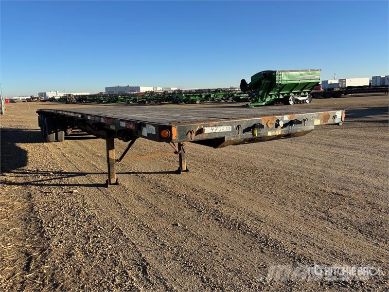 Fontaine 53 ft T/A Flatbed Trailer Vlakke laadvloer
