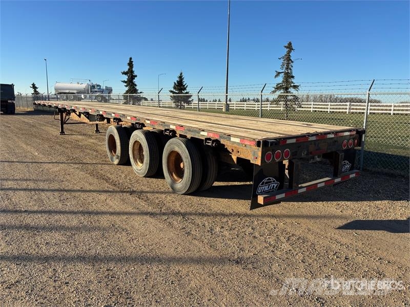 Fontaine 53 ft T/A Flatbed Trailer Vlakke laadvloer