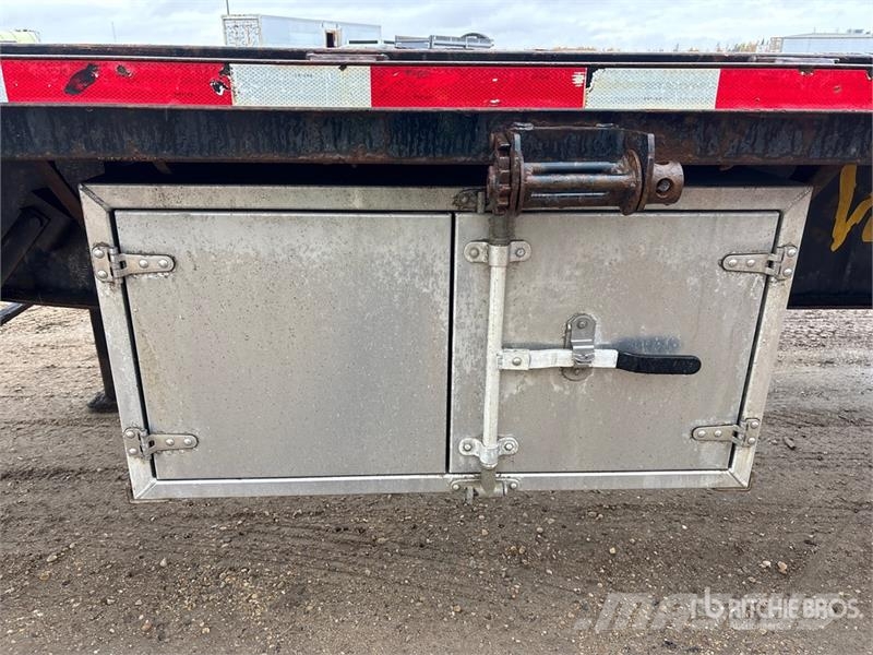 Fontaine 53 ft Tri/A Flatbed Trailer Platformas/izkraušana no sāniem