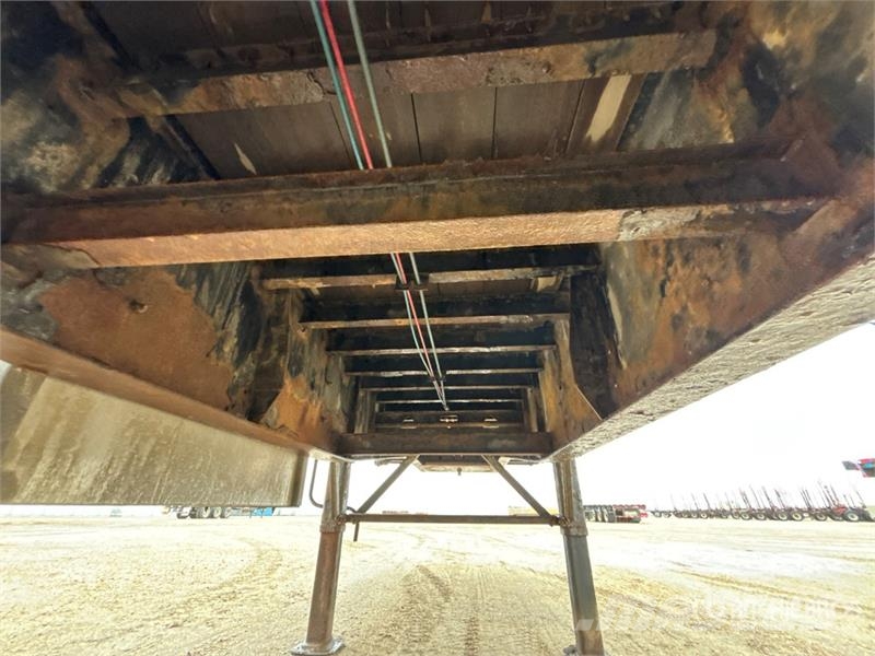 Fontaine 53 ft Tri/A Flatbed Trailer Platformas/izkraušana no sāniem