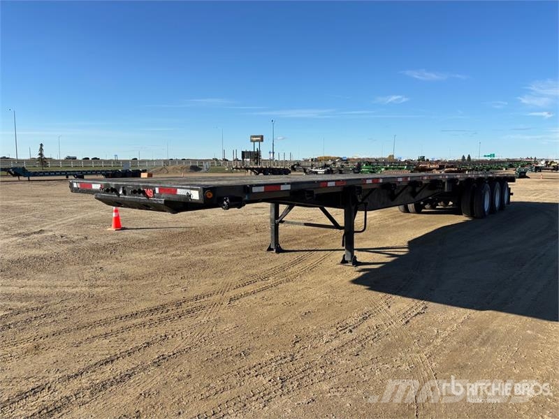 Fontaine 53 ft Tri/A Flatbed Trailer Platformos / Pakrovimas iš šono