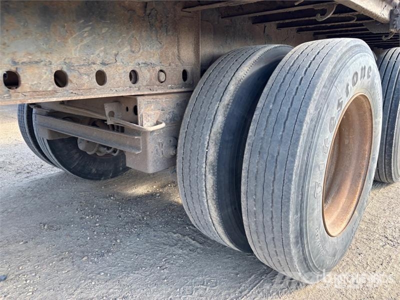 Fontaine 53 ft Tri/A Flatbed Trailer Vlakke laadvloer