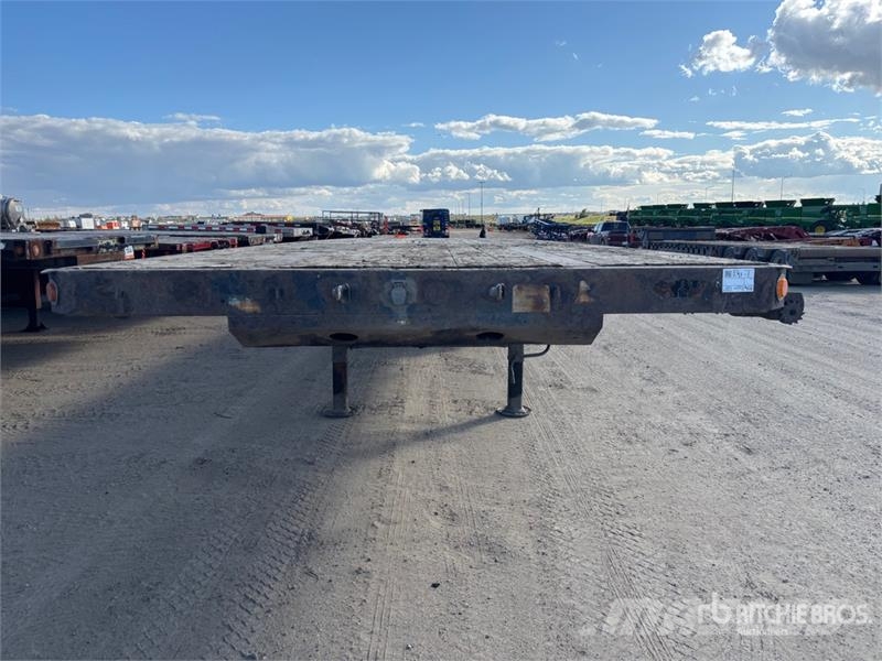 Fontaine 53 ft Tri/A Flatbed Trailer Vlakke laadvloer