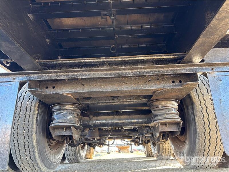 Fontaine 53 ft Tri/A Flatbed Trailer Platformos / Pakrovimas iš šono