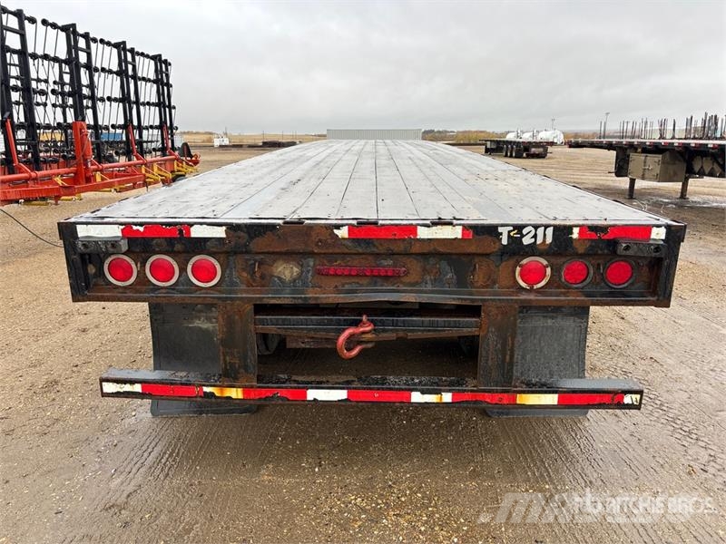 Fontaine 53 ft Tri/A Flatbed Trailer Platformas/izkraušana no sāniem