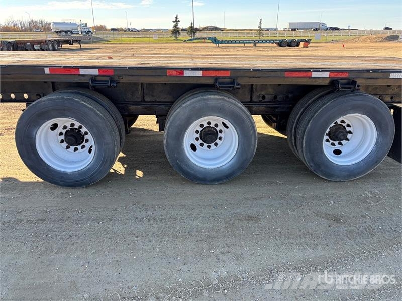 Fontaine 53 ft Tri/A Flatbed Trailer Platformos / Pakrovimas iš šono