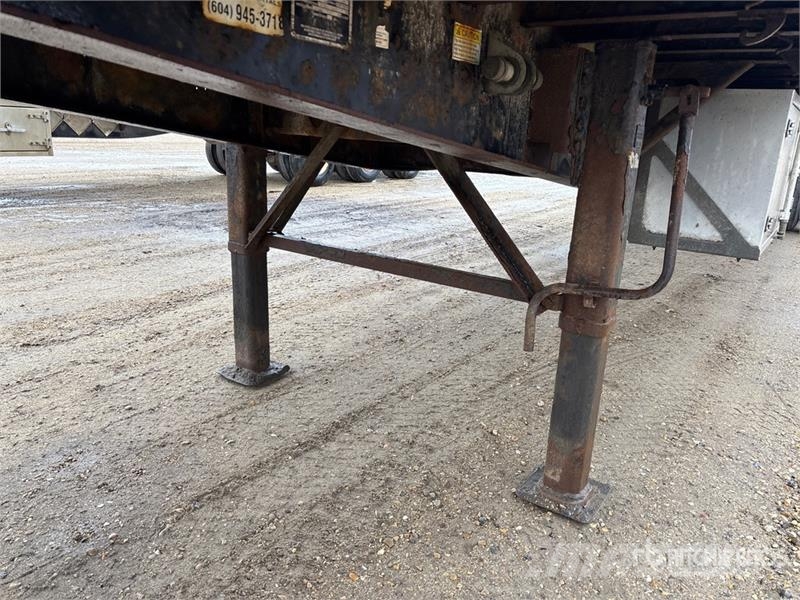 Fontaine 53 ft Tri/A Flatbed Trailer Platformas/izkraušana no sāniem