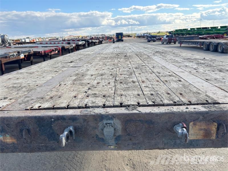 Fontaine 53 ft Tri/A Flatbed Trailer Vlakke laadvloer