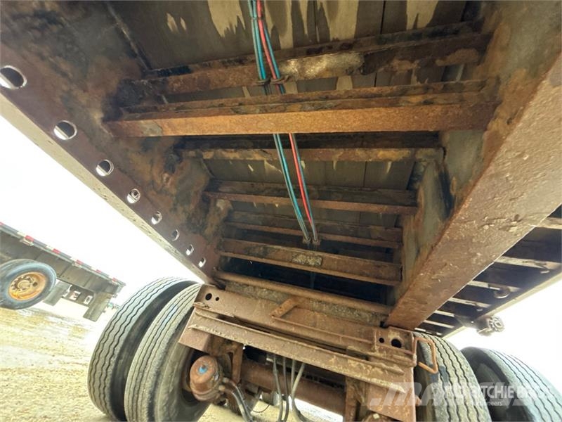 Fontaine 53 ft Tri/A Flatbed Trailer Platformas/izkraušana no sāniem
