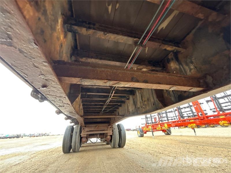 Fontaine 53 ft Tri/A Flatbed Trailer Platformas/izkraušana no sāniem