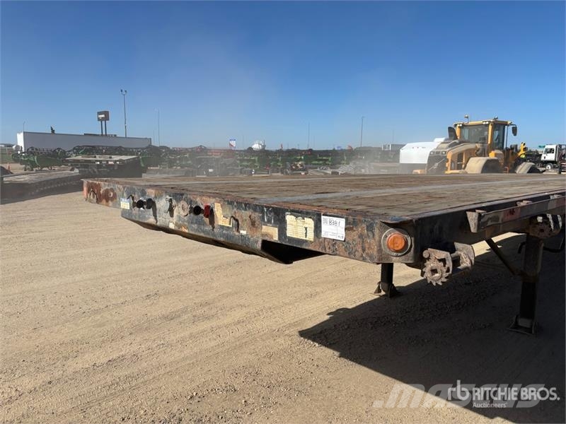 Fontaine 53 ft Tri/A Flatbed Trailer Reboques de caixa aberta/rebatíveis