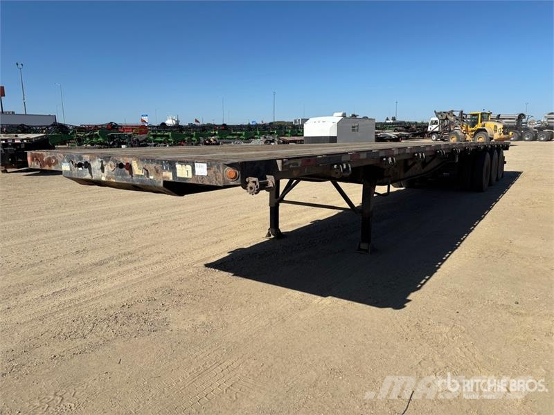 Fontaine 53 ft Tri/A Flatbed Trailer Reboques de caixa aberta/rebatíveis
