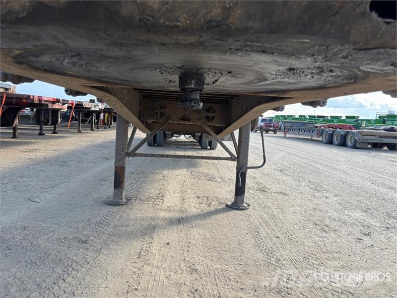 Fontaine 53 ft Tri/A Flatbed Trailer Vlakke laadvloer