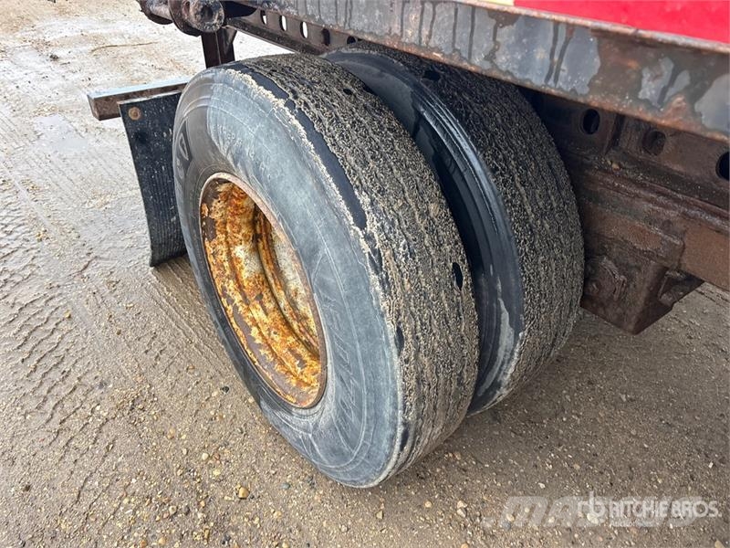 Fontaine 53 ft Tri/A Flatbed Trailer Platformas/izkraušana no sāniem