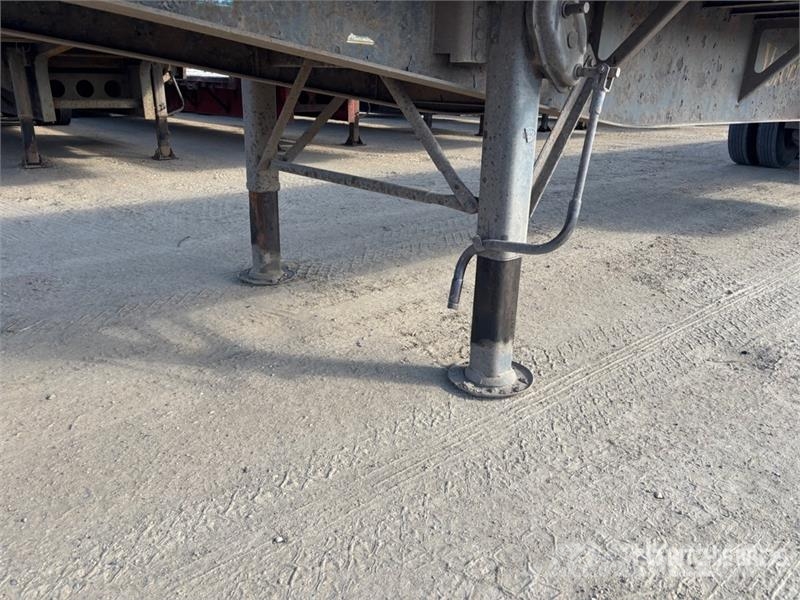 Fontaine 53 ft Tri/A Flatbed Trailer Vlakke laadvloer