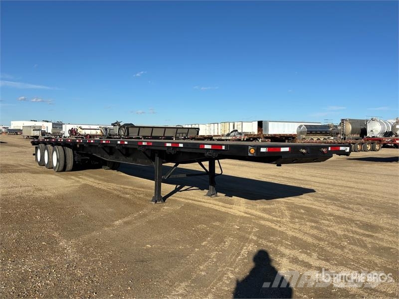 Fontaine 53 ft Tri/A Flatbed Trailer Platformos / Pakrovimas iš šono