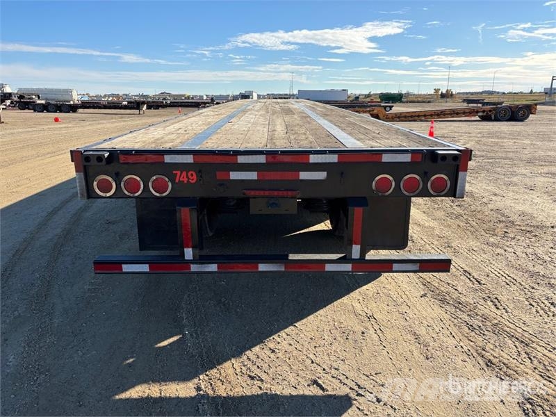 Fontaine 53 ft Tri/A Flatbed Trailer Platformos / Pakrovimas iš šono