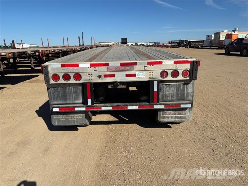 Fontaine HA1CF12FSA 48 ft T/A Spread Axle Flatbed Trailer Pick up/Prelata