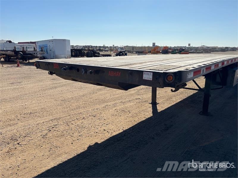 Fontaine HA1CF12FSA 48 ft T/A Spread Axle Flatbed Trailer Pick up/Prelata