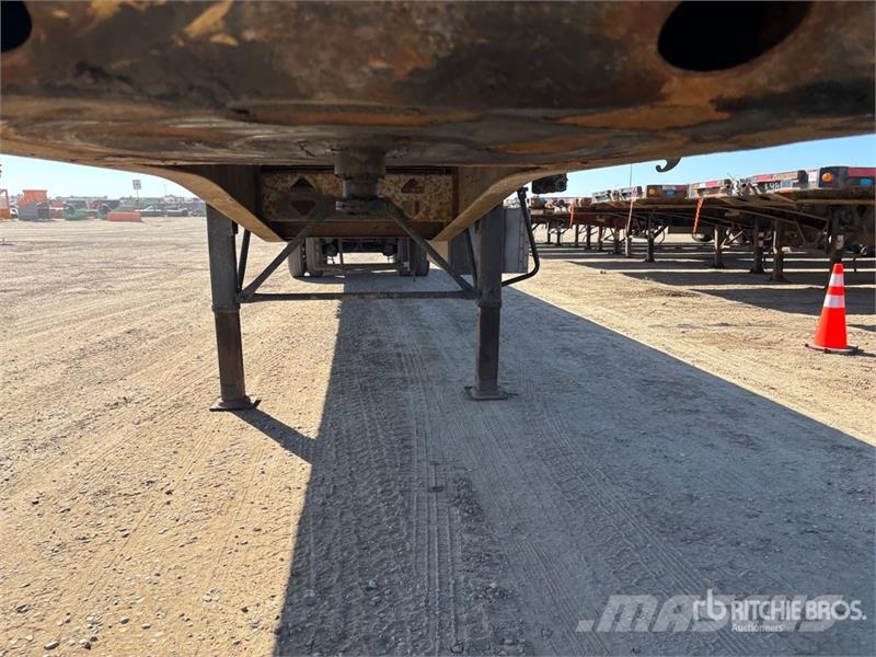 Fontaine HA1CF12FSA 48 ft T/A Spread Axle Flatbed Trailer Pick up/Prelata