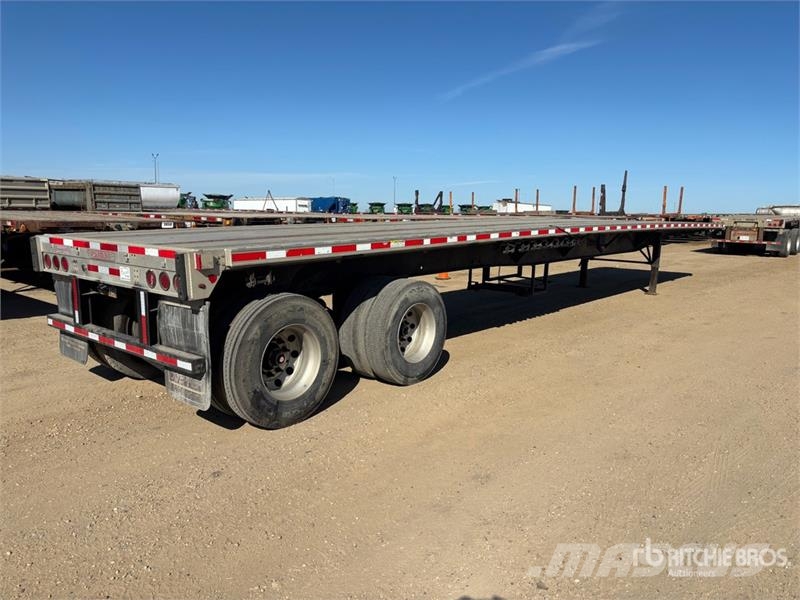 Fontaine HA1CF12FSA 48 ft T/A Spread Axle Flatbed Trailer Pick up/Prelata