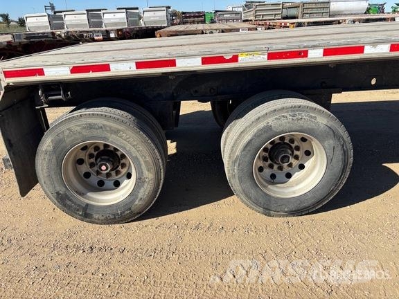 Fontaine HA1CF12FSA 48 ft T/A Spread Axle Flatbed Trailer Pick up/Prelata