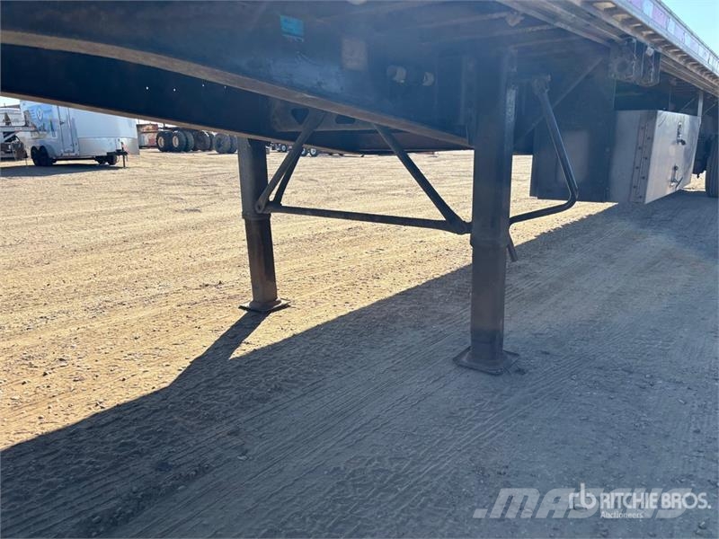 Fontaine HA1CF12FSA 48 ft T/A Spread Axle Flatbed Trailer Pick up/Prelata