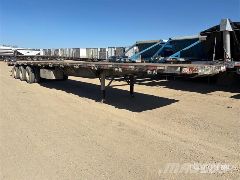 Fontaine HBVSF22TAS 53 ft Tri/A Flatbed Trailer Lavaperävaunut