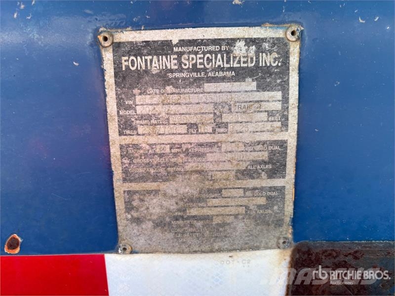 Fontaine Specialized 36 ft T/A N2 Storage Trailer Verarbeitungsgeräte