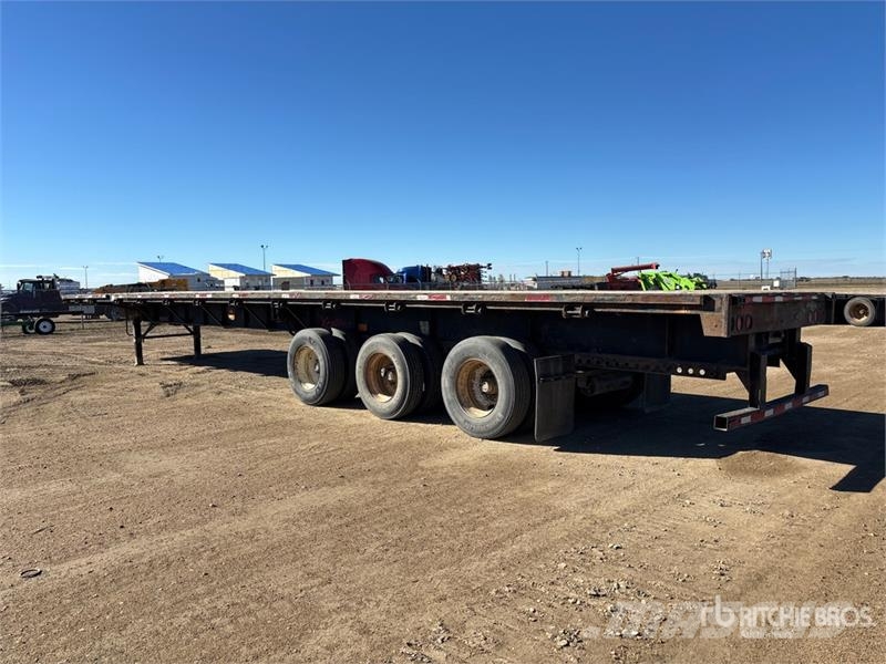 Fontaine Tri/A 53 ft - 73 ft Extendable Flatbed Trailer Прицепы-платформы/боковая разгрузка