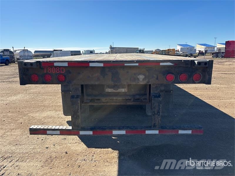 Fontaine Tri/A 53 ft - 73 ft Extendable Flatbed Trailer Прицепы-платформы/боковая разгрузка