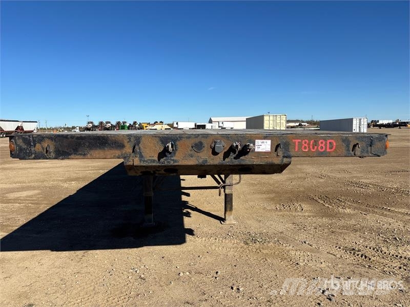 Fontaine Tri/A 53 ft - 73 ft Extendable Flatbed Trailer Прицепы-платформы/боковая разгрузка