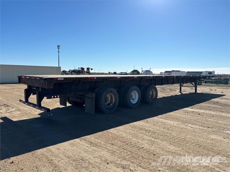 Fontaine Tri/A 53 ft - 73 ft Extendable Flatbed Trailer Прицепы-платформы/боковая разгрузка