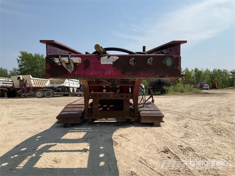 Fontaine Tri/A Removable Gooseneck Lowboy Trailer 低架裝載車