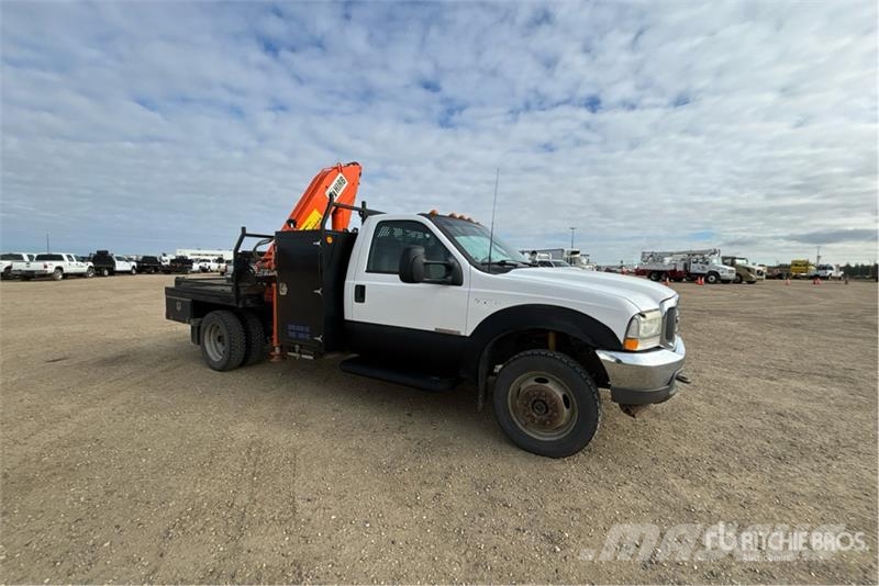 Ford 650A 7720 lb Knuckle Boom on Ford F-450SD 4x4 Boom Kranbil