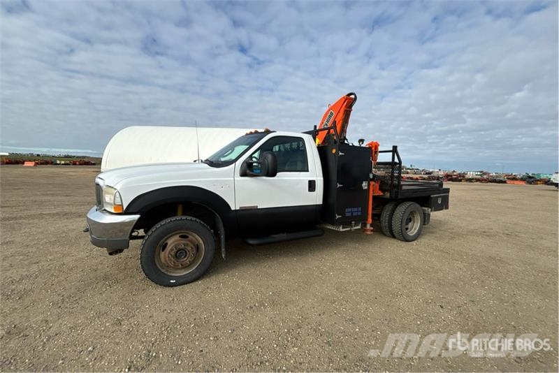 Ford 650A 7720 lb Knuckle Boom on Ford F-450SD 4x4 Boom Kranbil