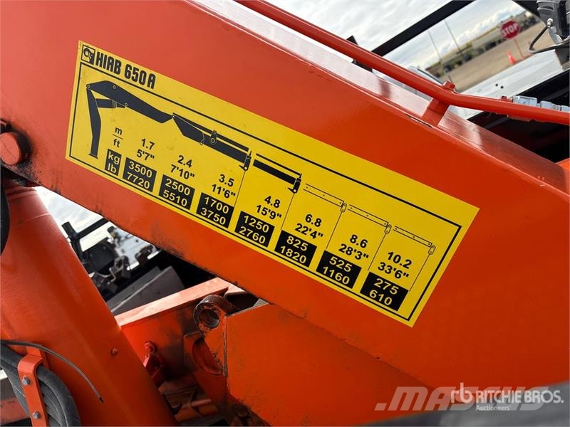 Ford 650A 7720 lb Knuckle Boom on Ford F-450SD 4x4 Boom Kranbil